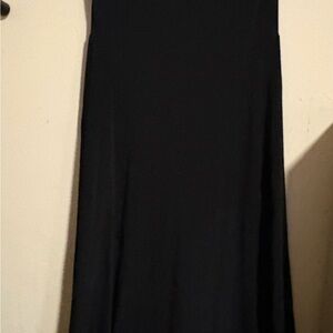 Elegant Black Women's strapless dress